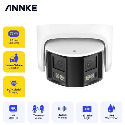 ANNKE Smart Home 180° 8MP DUO POE Dual Lens